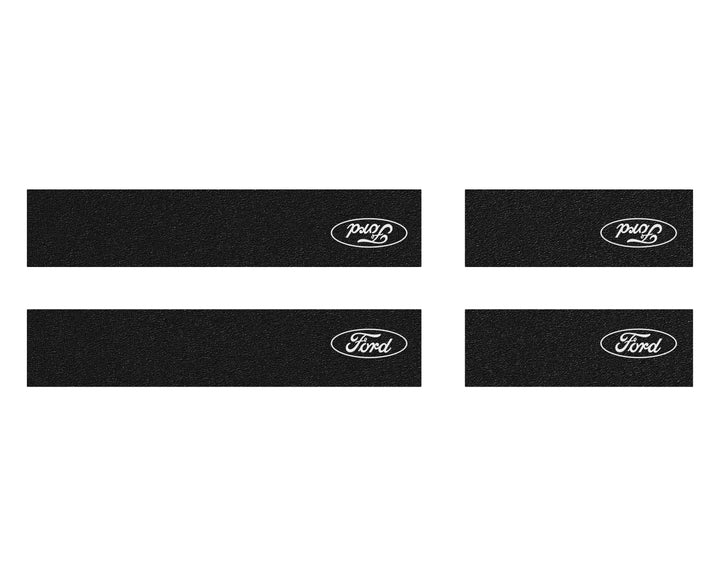 Textured Door Sill Protection Overlays Fits 2022-2026 Ford Maverick