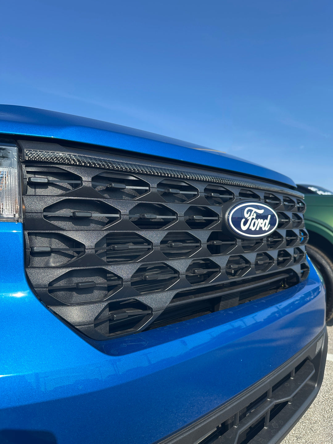 Upper Grille Line Accent Trim Fits 2025-2026 Ford Maverick