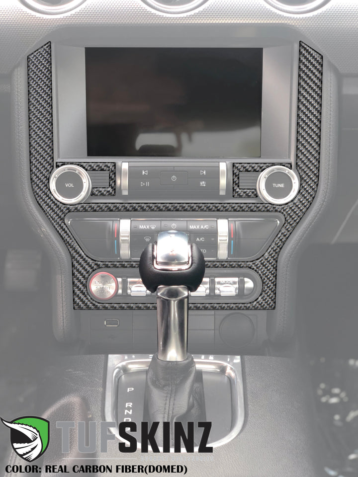 Radio Accent Trim Fits 2015-2023 Ford Mustang