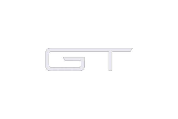 Rear GT Emblem Inserts Fits 2024-2025 Ford Mustang