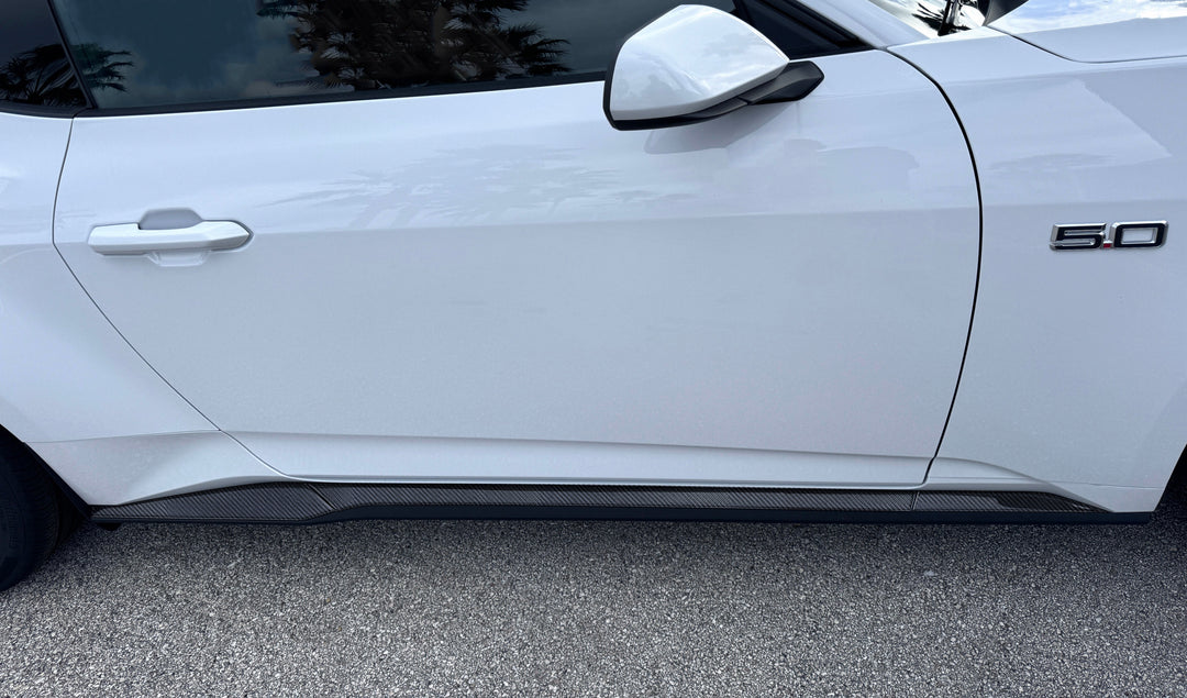 Side Skirt Accent Trim Fits 2024-2025 Ford Mustang