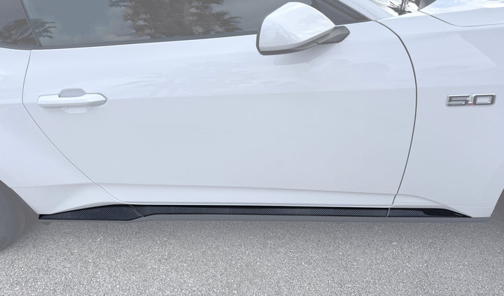 Side Skirt Accent Trim Fits 2024-2025 Ford Mustang