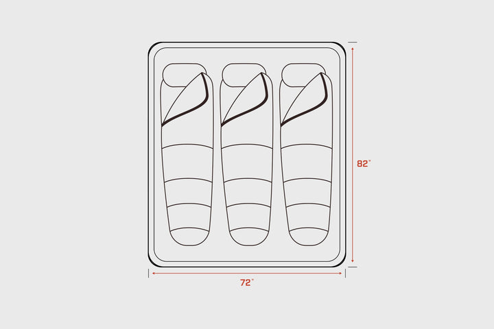 Nova King - Hybrid Foldout Rooftop Tent