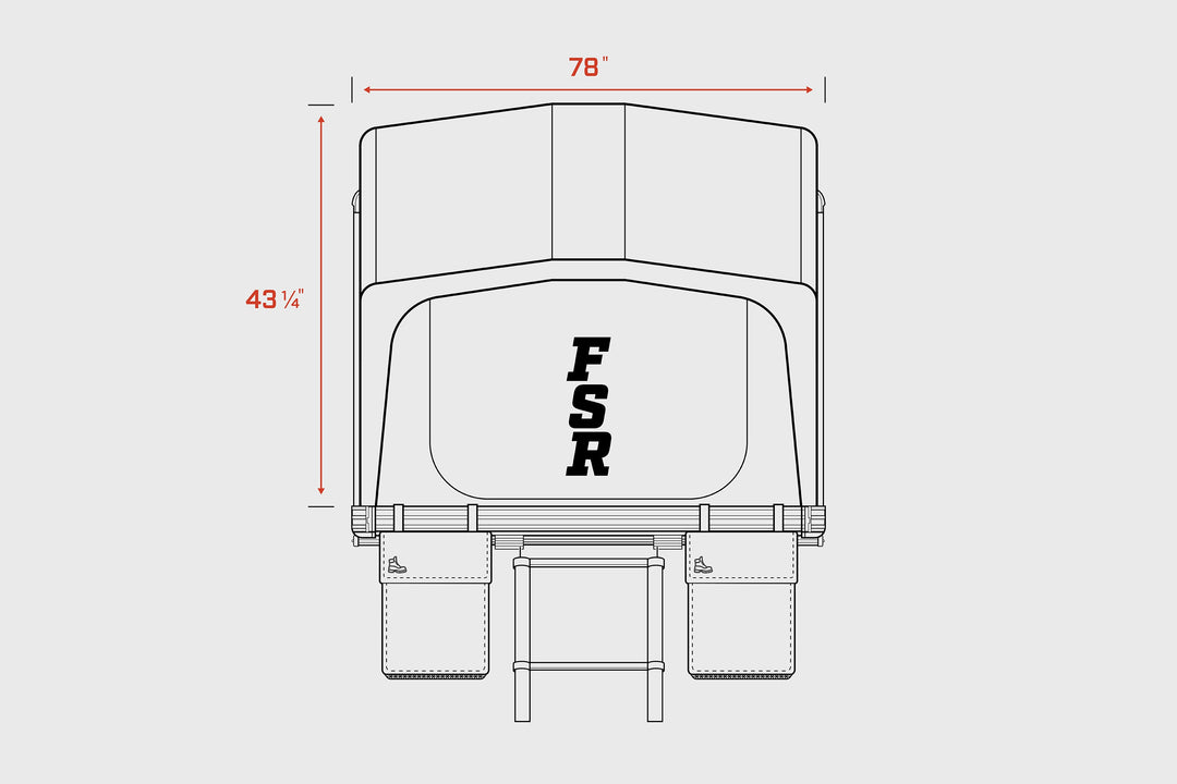 Nova King - Hybrid Foldout Rooftop Tent