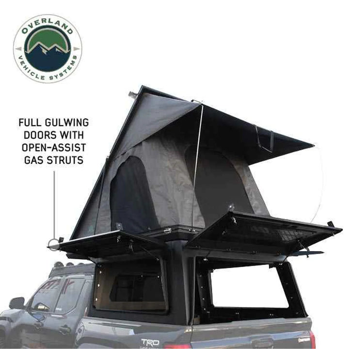 Overland Vehicle Systems Excursion Camper Shell Roof Top Tent Combo