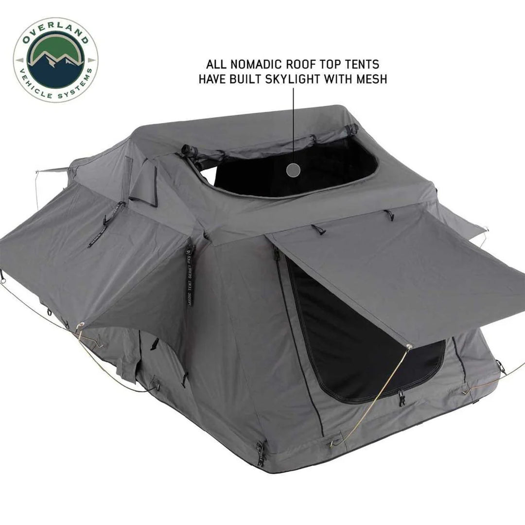 Overland Vehicle Systems HD Nomadic 3 Standard Soft Shell Roof Top Tent
