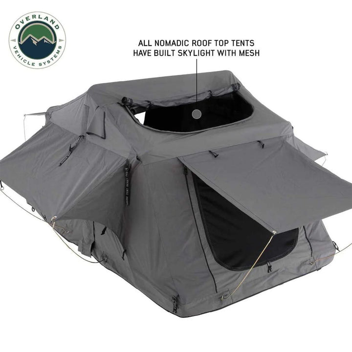 Overland Vehicle Systems HD Nomadic 3 Standard Soft Shell Roof Top Tent
