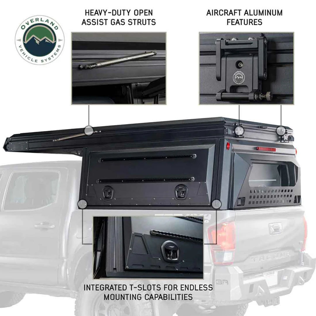 Overland Vehicle Systems MagPak Camper Shell/Roof Top Tent Combo