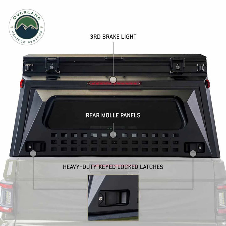 Overland Vehicle Systems MagPak Camper Shell/Roof Top Tent Combo
