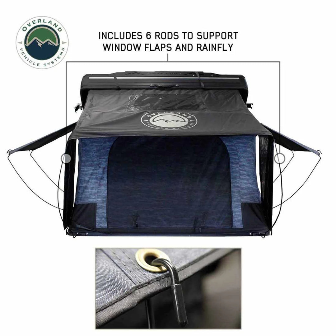 Overland Vehicle Systems XD Everest Cantilever Aluminum Hard Shell Roof Top Tent
