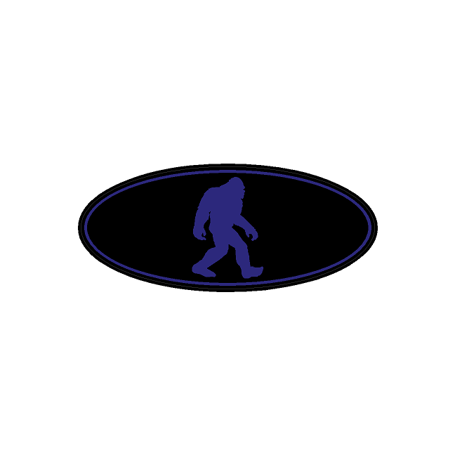 Printed Series Ford Bronco Rear Oval Emblem Overlays (Full Print) - 2021+ Bronco / Bronco Sport