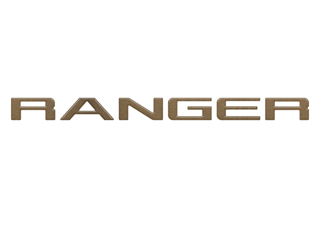 Front Grille Inserts Letter Inserts Fits 2019-2023 Ford Ranger