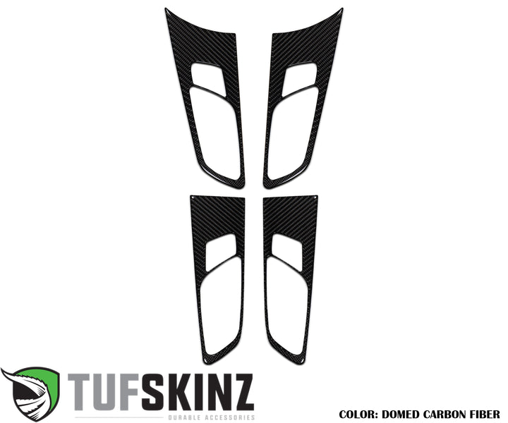 Door Handle Surround Accent Overlays Fits 2019-2023 Ford Ranger SuperCrew