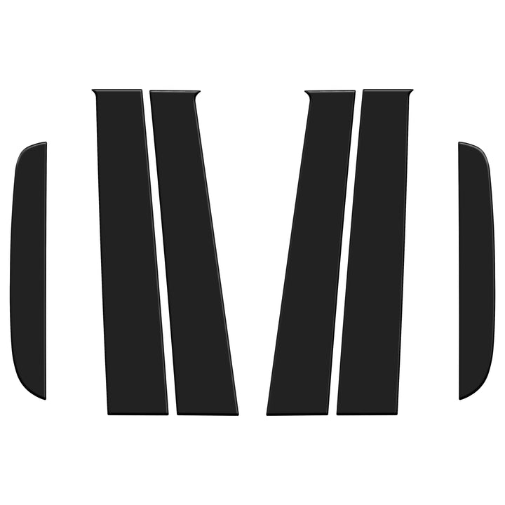 Door Pillar (B+C) Overlays Fits 2019-2023 Ford Ranger SuperCrew