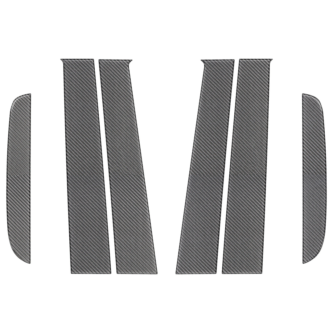 Door Pillar (B+C) Overlays Fits 2019-2023 Ford Ranger SuperCrew