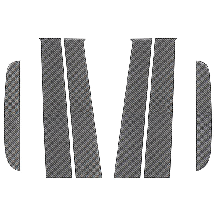 Door Pillar (B+C) Overlays Fits 2019-2023 Ford Ranger SuperCrew