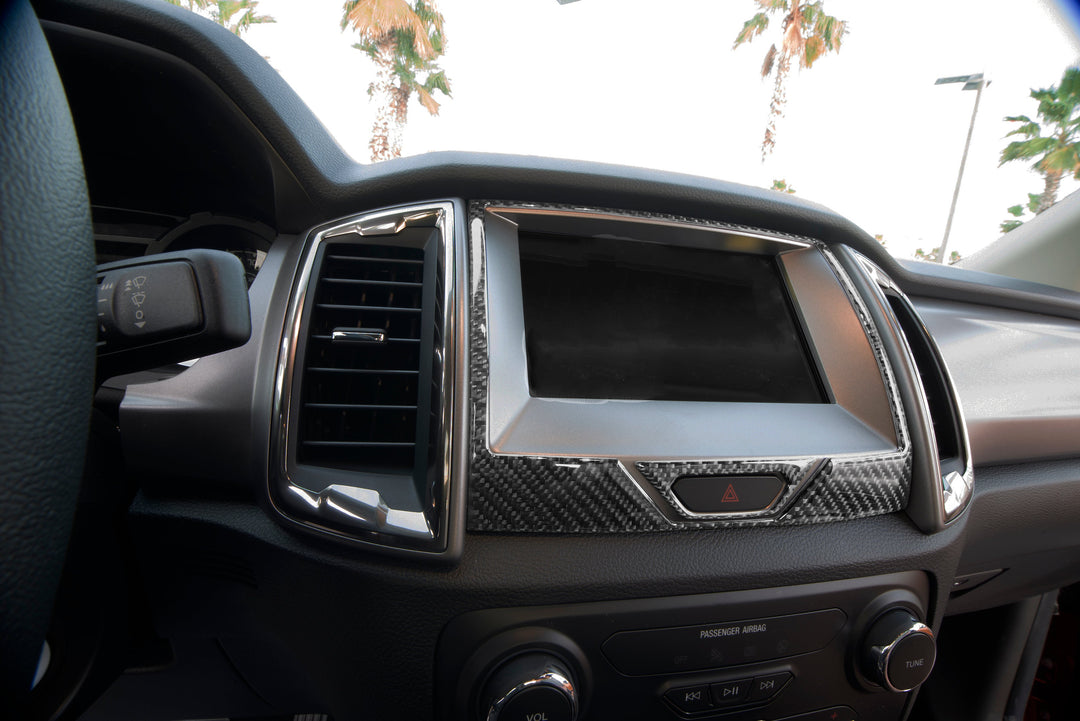 Navigation Display Accent Overlays Fits 2019-2023 Ford Ranger