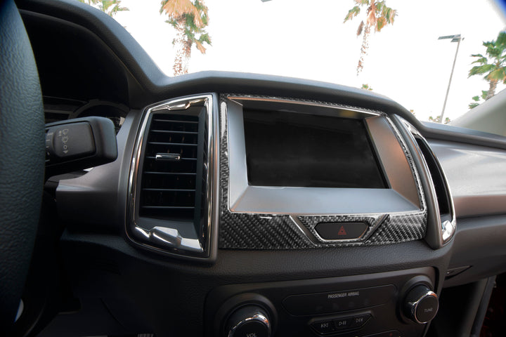 Navigation Display Accent Overlays Fits 2019-2023 Ford Ranger