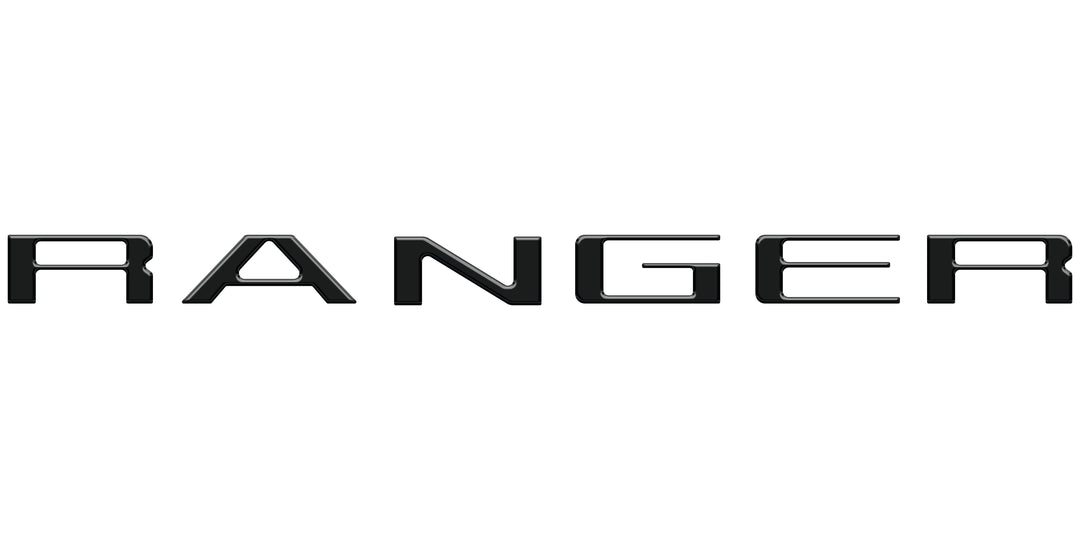 Tailgate Letter Inserts Fits 2024-2026 Ford Ranger