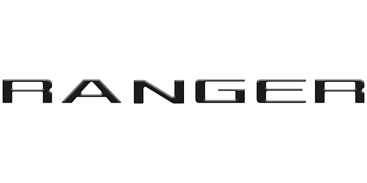 Tailgate Letter Inserts Fits 2024-2026 Ford Ranger
