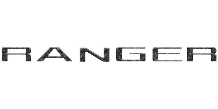 Tailgate Letter Inserts Fits 2024-2026 Ford Ranger
