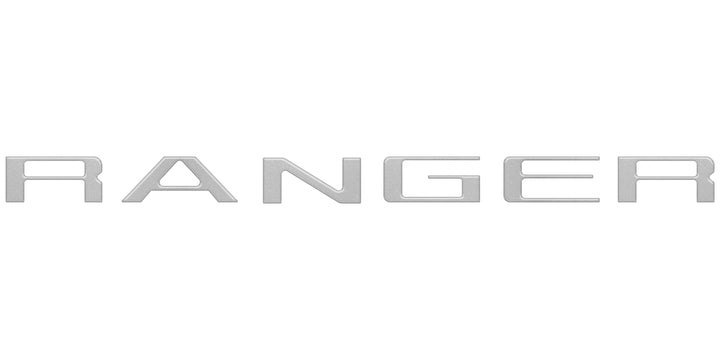 Tailgate Letter Inserts Fits 2024-2026 Ford Ranger