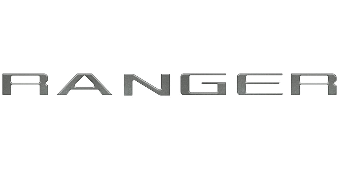 Tailgate Letter Inserts Fits 2024-2026 Ford Ranger