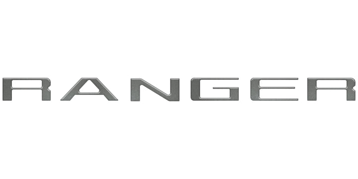 Tailgate Letter Inserts Fits 2024-2026 Ford Ranger