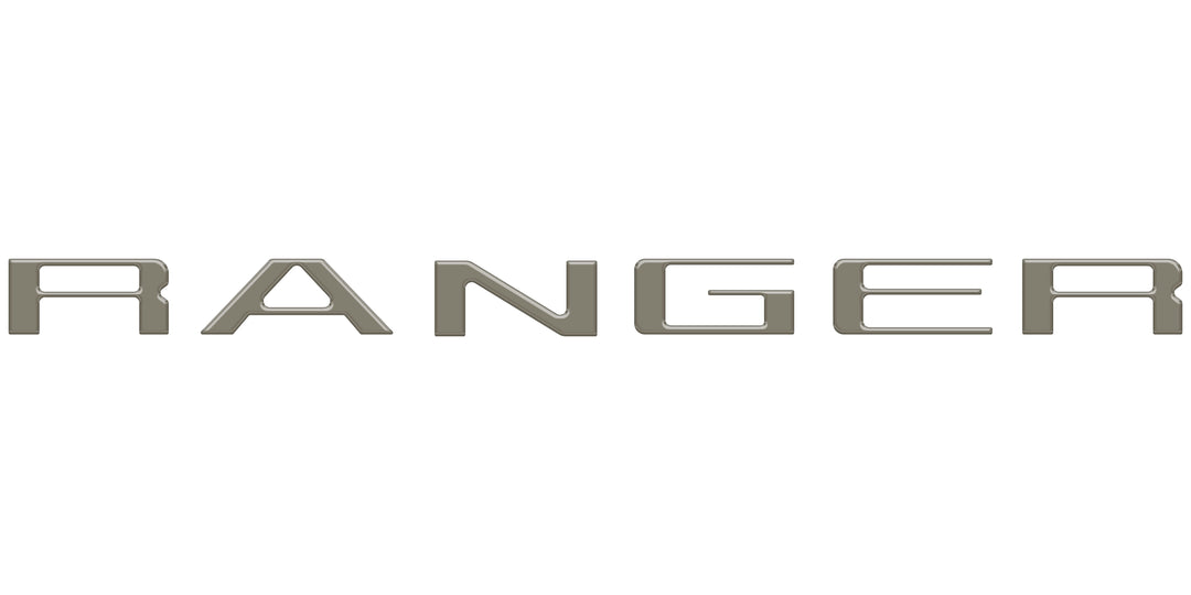 Tailgate Letter Inserts Fits 2024-2026 Ford Ranger