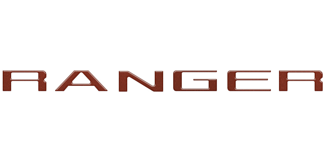 Tailgate Letter Inserts Fits 2024-2026 Ford Ranger