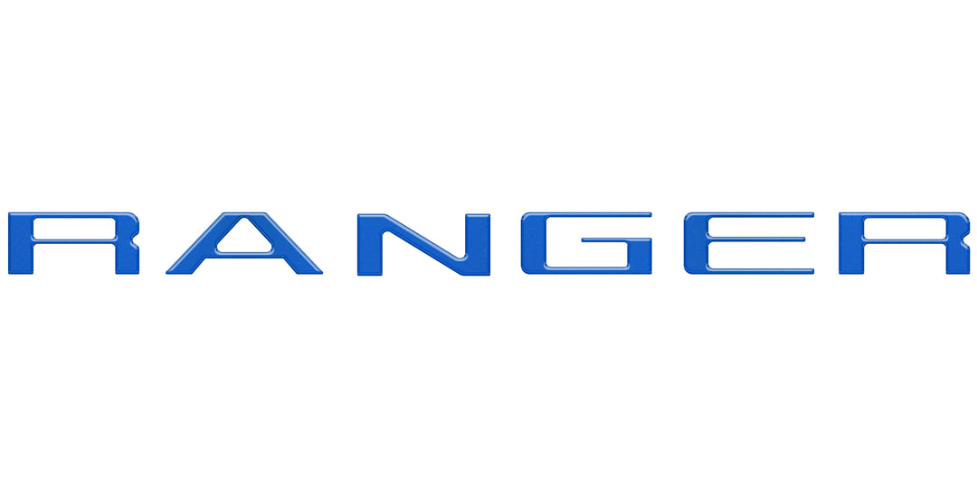 Tailgate Letter Inserts Fits 2024-2026 Ford Ranger