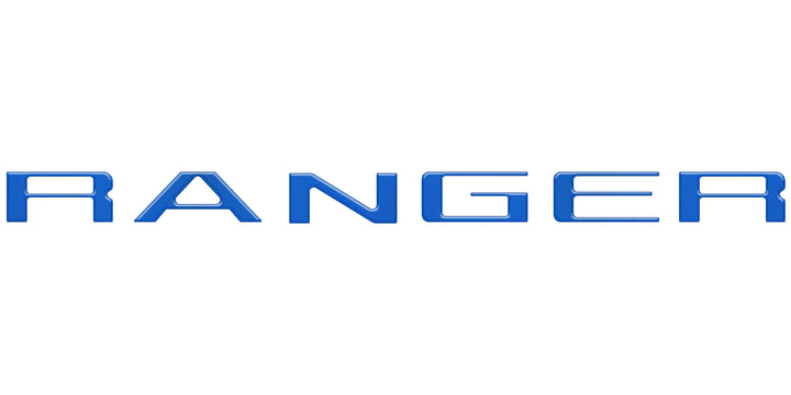 Tailgate Letter Inserts Fits 2024-2026 Ford Ranger