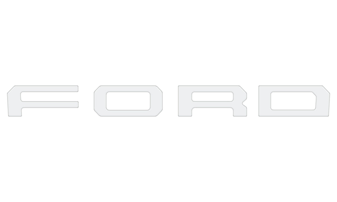 Ford Performance Grille Letter Overlays Fits 2019-2023 Ford Ranger