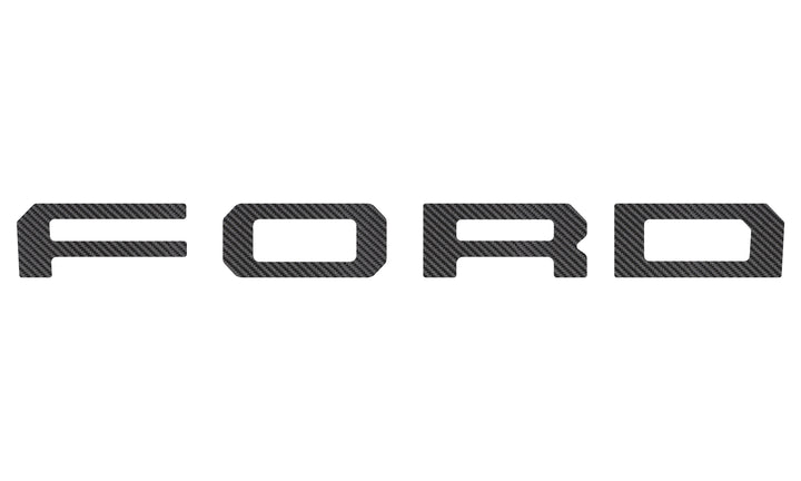 Ford Performance Grille Letter Overlays Fits 2019-2023 Ford Ranger