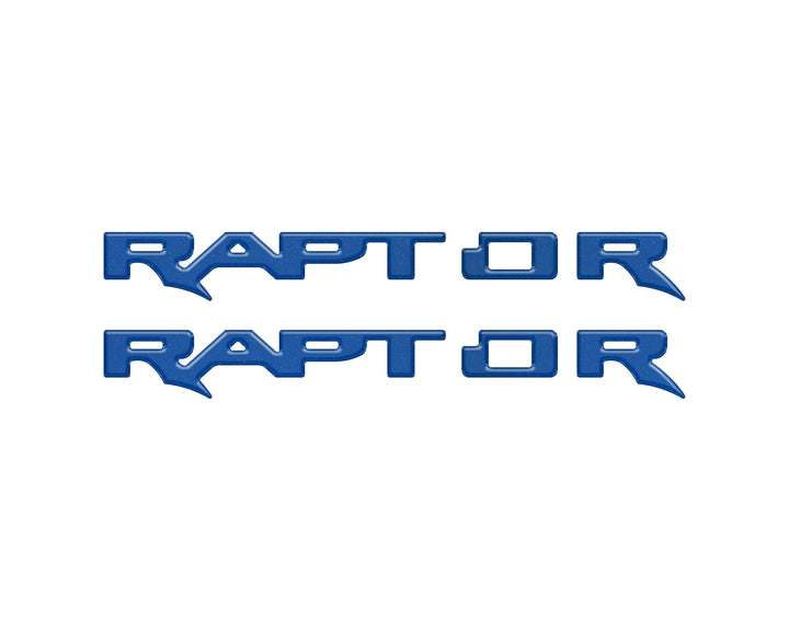 Raptor Running Board Emblem Overlays Fits 2024-2026 Ford Ranger Raptor