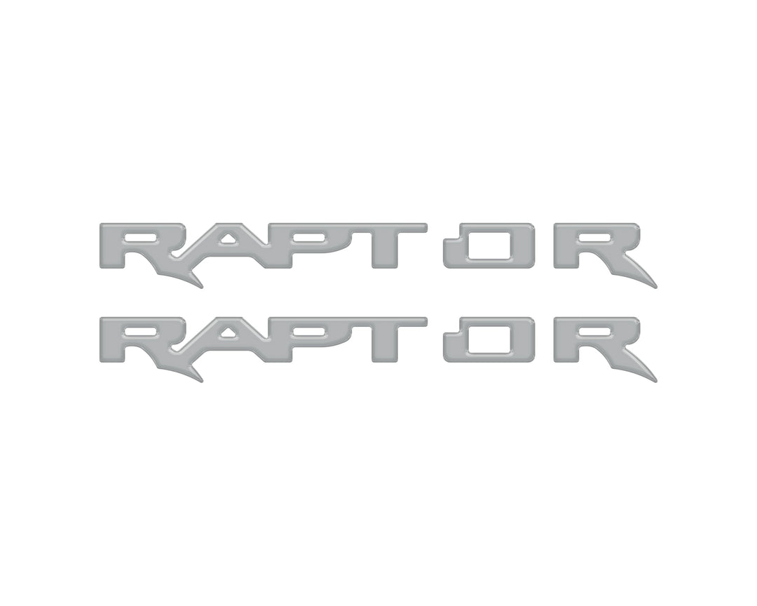 Raptor Running Board Emblem Overlays Fits 2024-2026 Ford Ranger Raptor