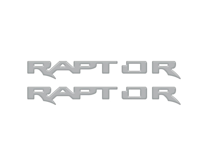 Raptor Running Board Emblem Overlays Fits 2024-2026 Ford Ranger Raptor