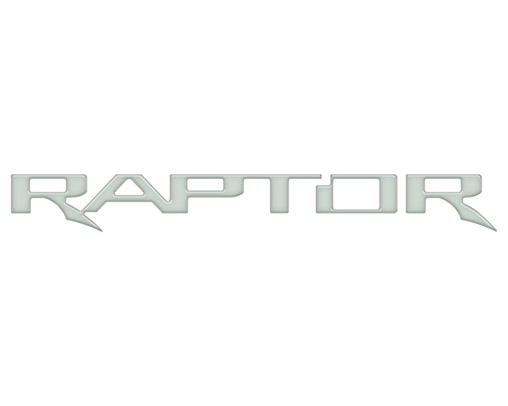 Raptor Tailgate Emblem Inserts Fits 2024-2026 Ford Ranger