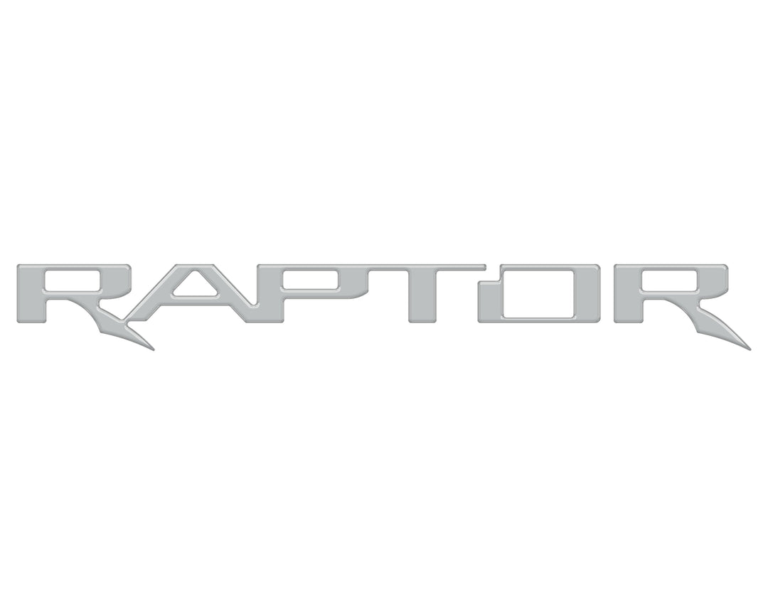 Raptor Tailgate Emblem Inserts Fits 2024-2026 Ford Ranger