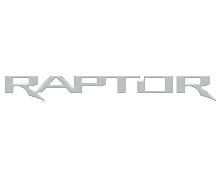 Raptor Tailgate Emblem Inserts Fits 2024-2026 Ford Ranger