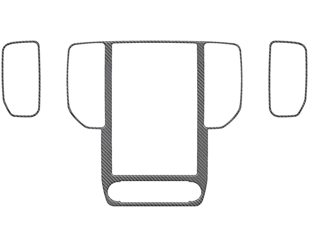 Display Screen/A.C. Vent Accent Trim Fits 2024-2025 Ford Ranger