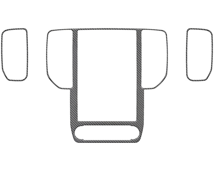 Display Screen/A.C. Vent Accent Trim Fits 2024-2025 Ford Ranger