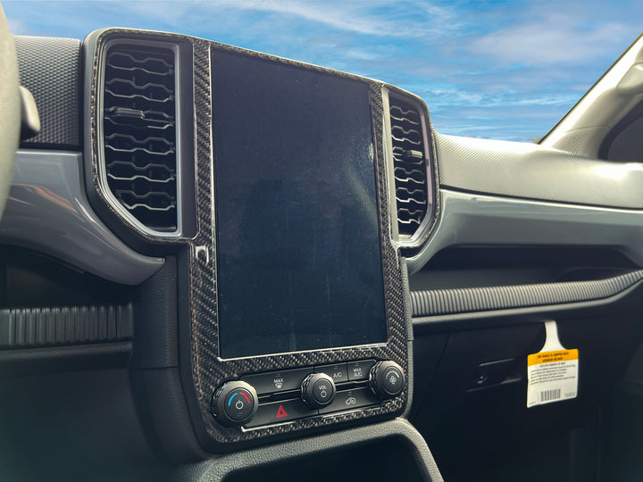 Display Screen/A.C. Vent Accent Trim Fits 2024-2025 Ford Ranger