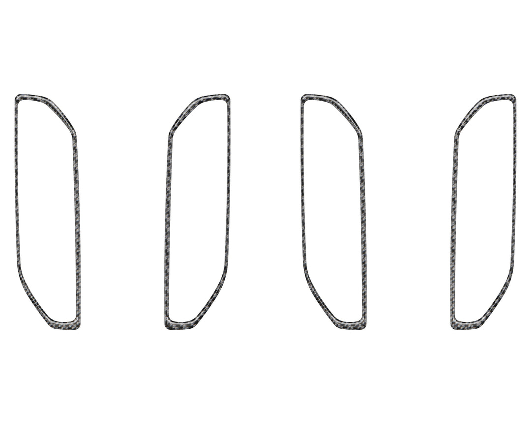 Inner Door Handle Surround Accent Trim Fits 2024-2025 Ford Ranger