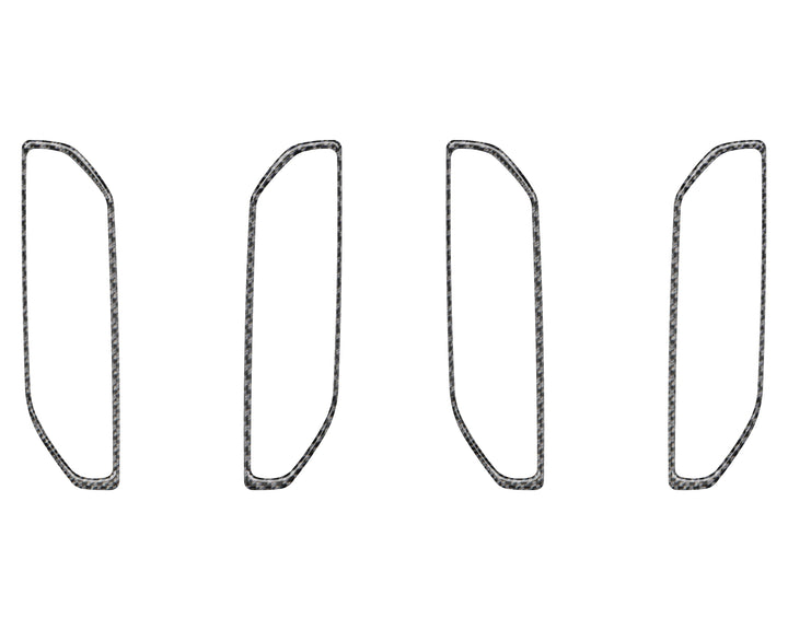 Inner Door Handle Surround Accent Trim Fits 2024-2025 Ford Ranger