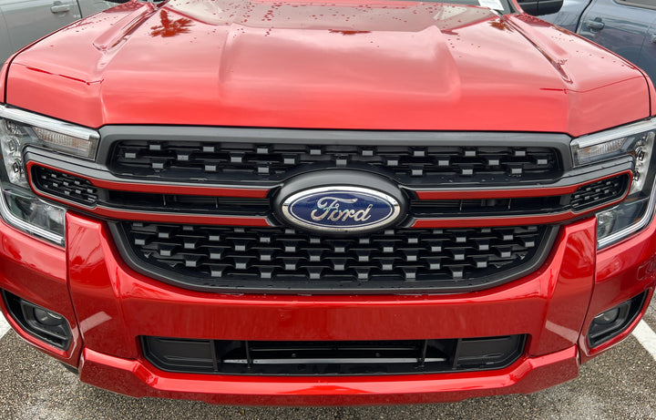 Grille Accent Trim Fits 2024-2025 Ford Ranger