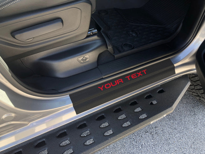 Door Sill Protection Overlays Fits 2019-2026 Ram 1500