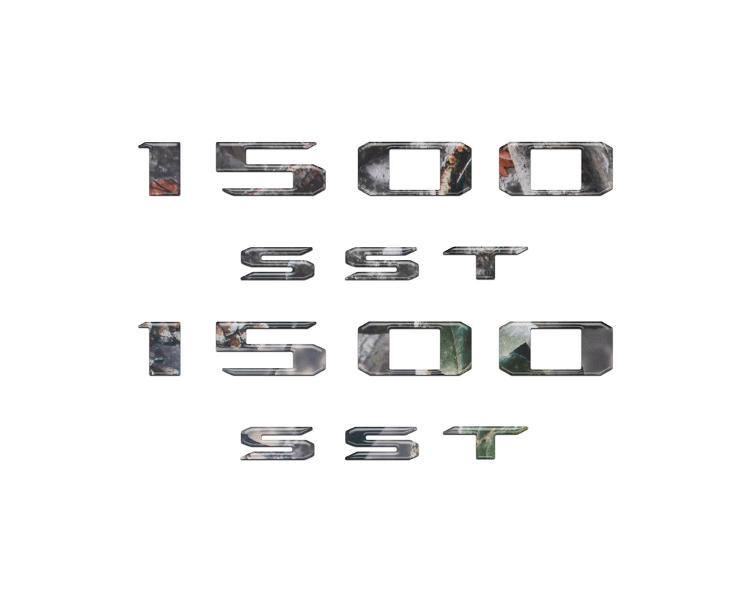 Hood Letter Overlays Fits 2025-2026 Ram 1500