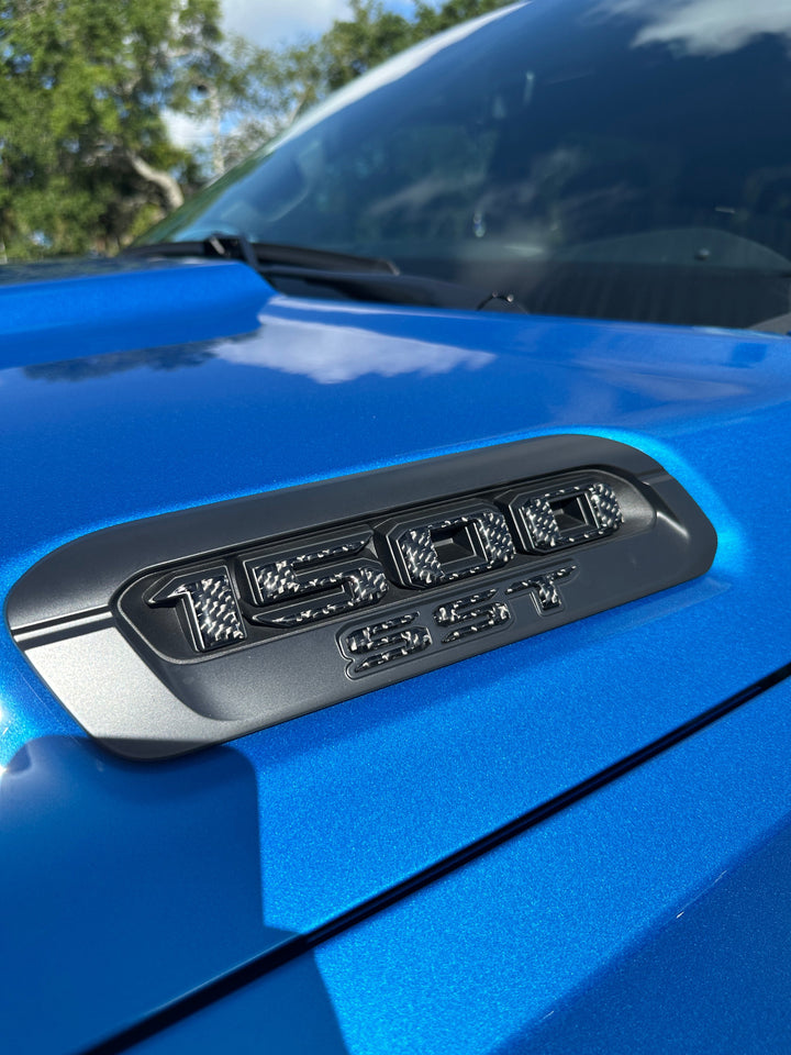 Hood Letter Overlays Fits 2025-2026 Ram 1500