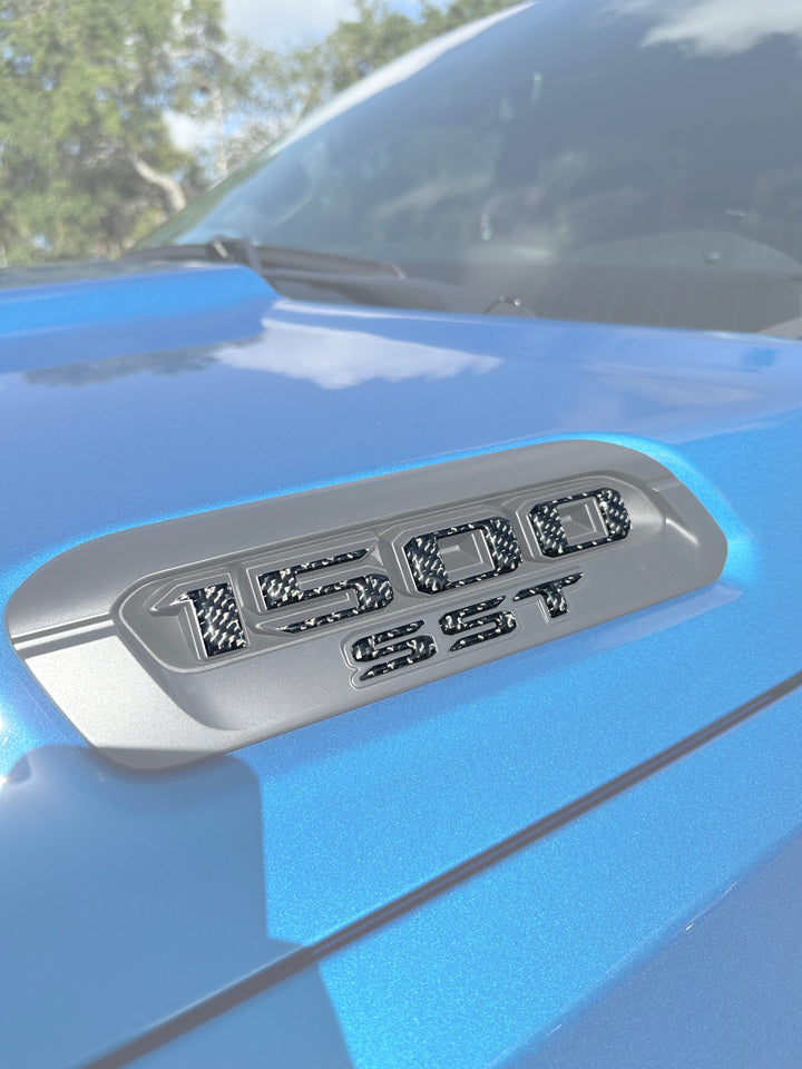 Hood Letter Overlays Fits 2025-2026 Ram 1500